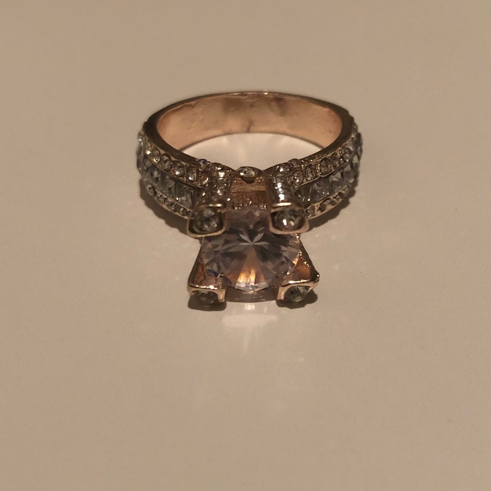 Wedding Ring White Sapphire 925